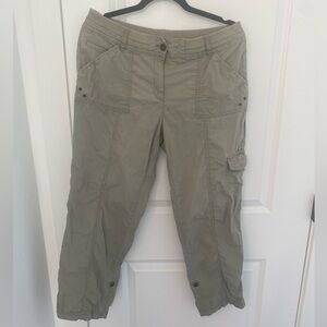 Chico’s Olive Green Cargo Pants